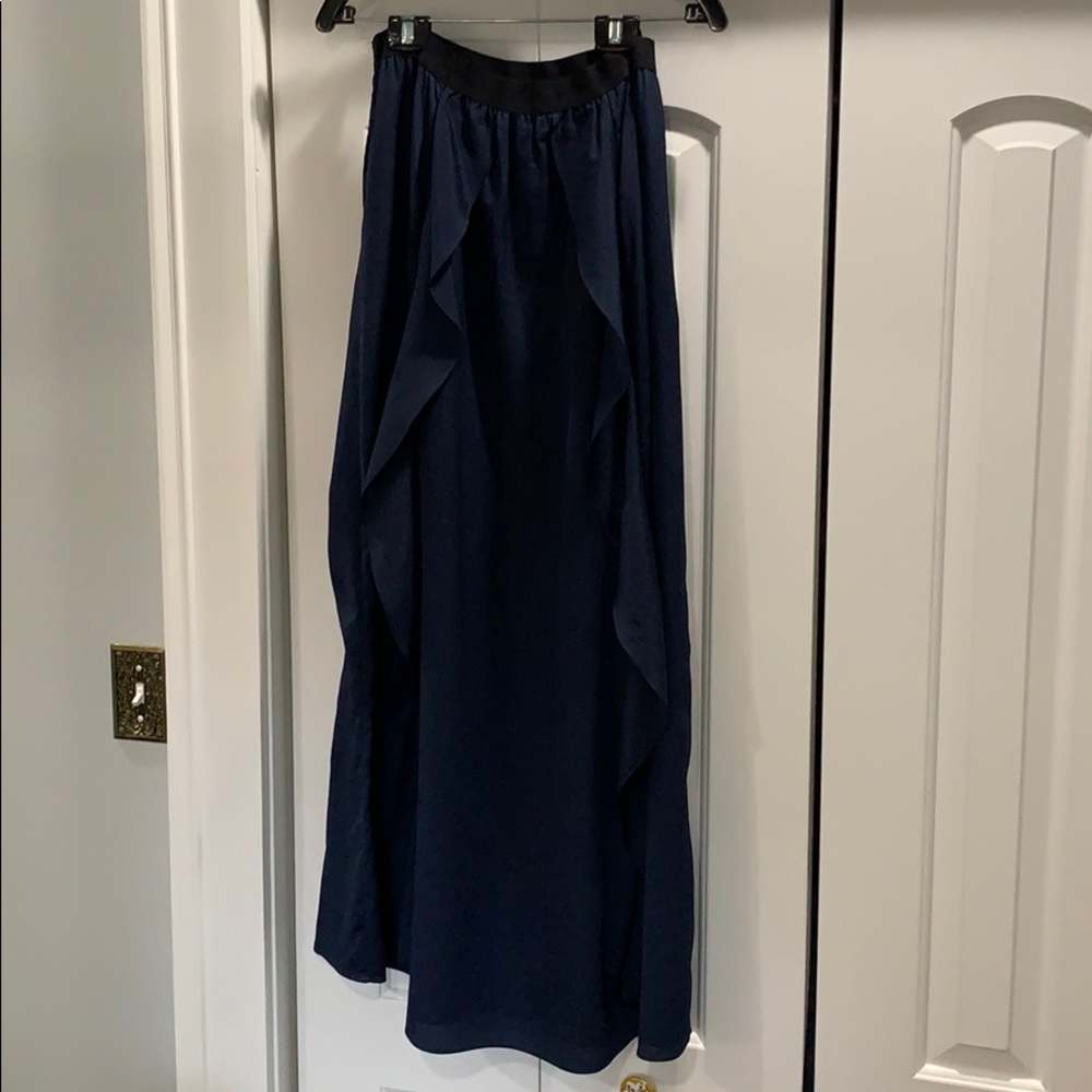 BCBG Ruffle Full Length Skirt